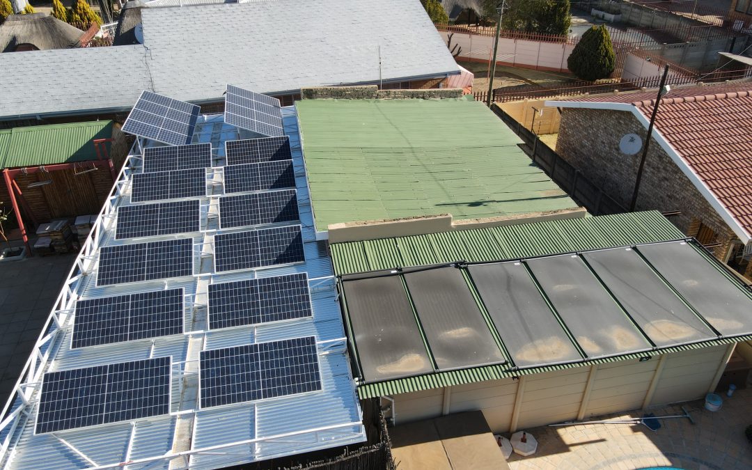 Off grid system with generator backup